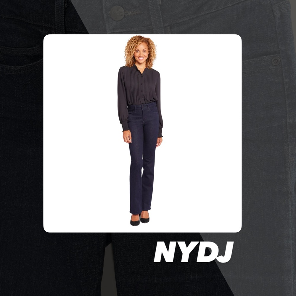 EUC NYDJ Rinse Barbara Bootcut Jeans